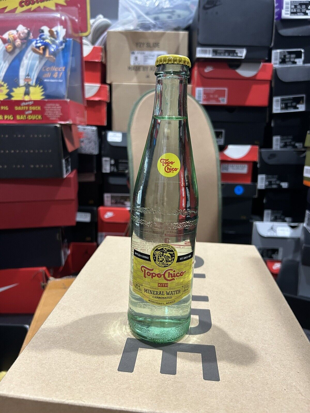 Kith X Topo Chico Glass Bottle Sealed New Kith Treats