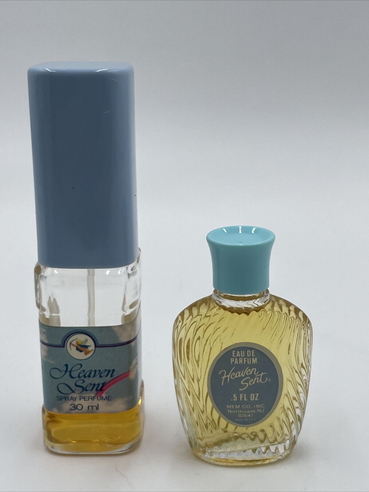 2 Bottles of Helena Rubinstein Fragrance Heaven Sent Perfume Vintage Rare Old