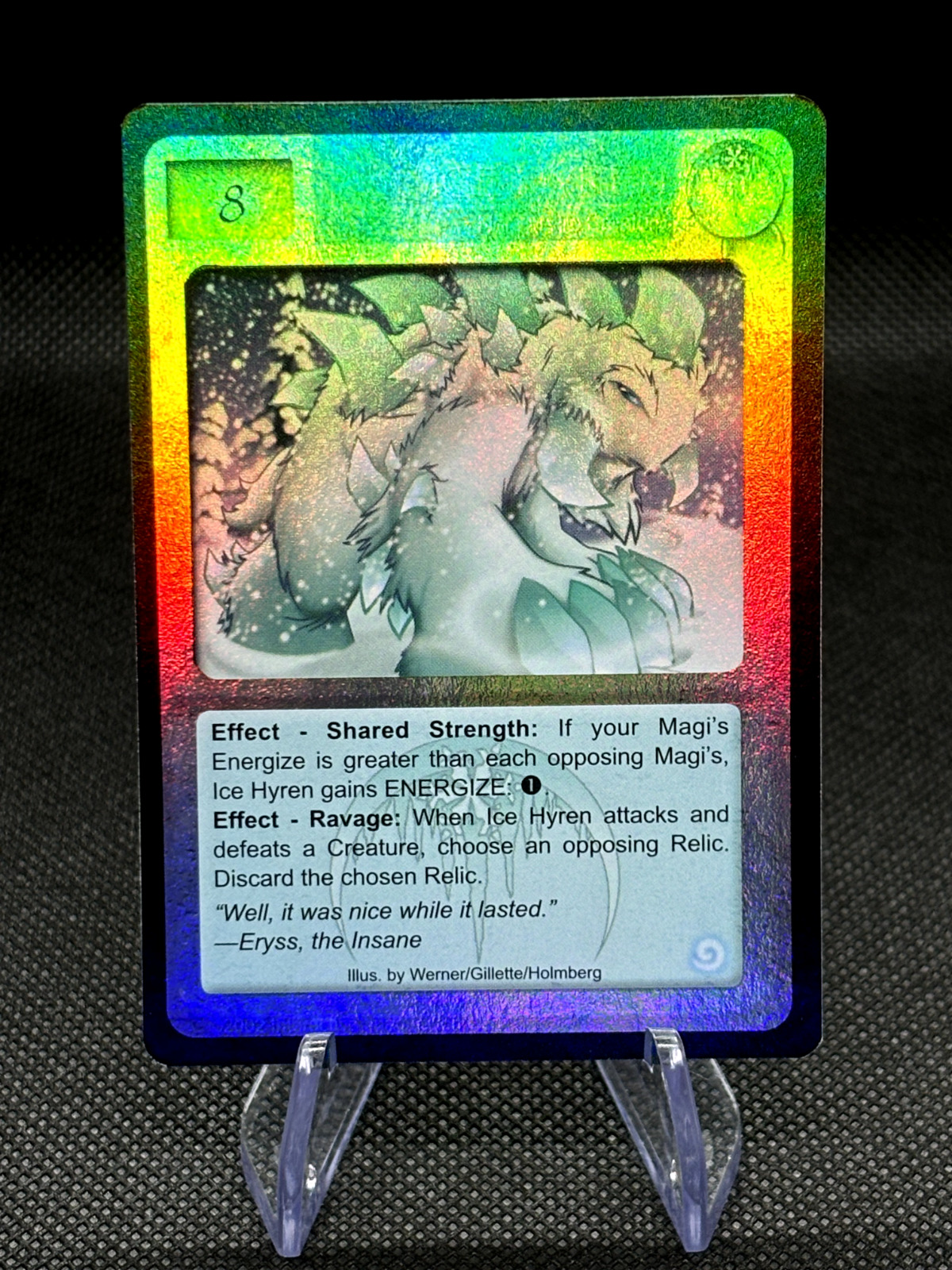 Magi-Nation Duel - Ice - Foil - Voice of the Storms - Dream Creature