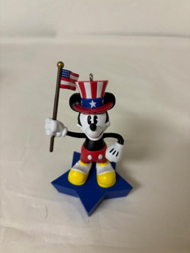 Mickey Mouse True Patriot Disney 2005 Hallmark - Keepsake Ornament