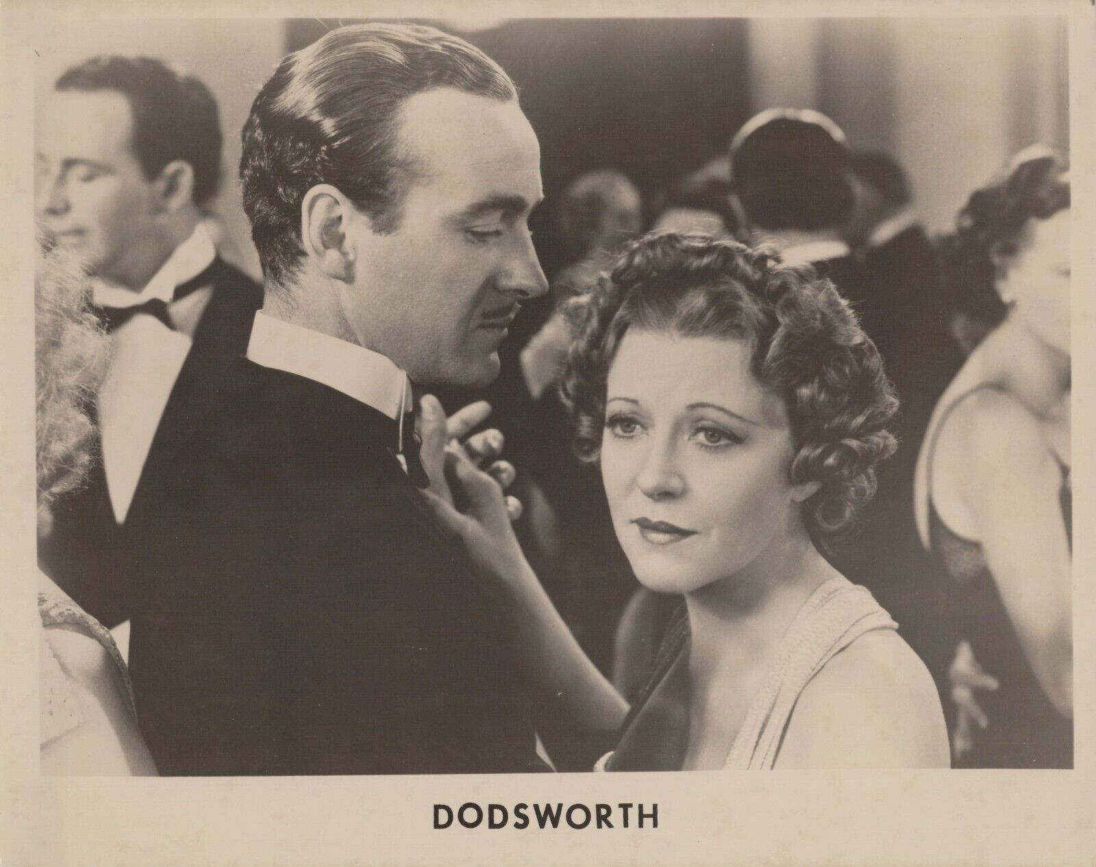 Ruth Chatterton + William Wyler in Dodsworth (1936) ❤️ Vintage Photo K 512