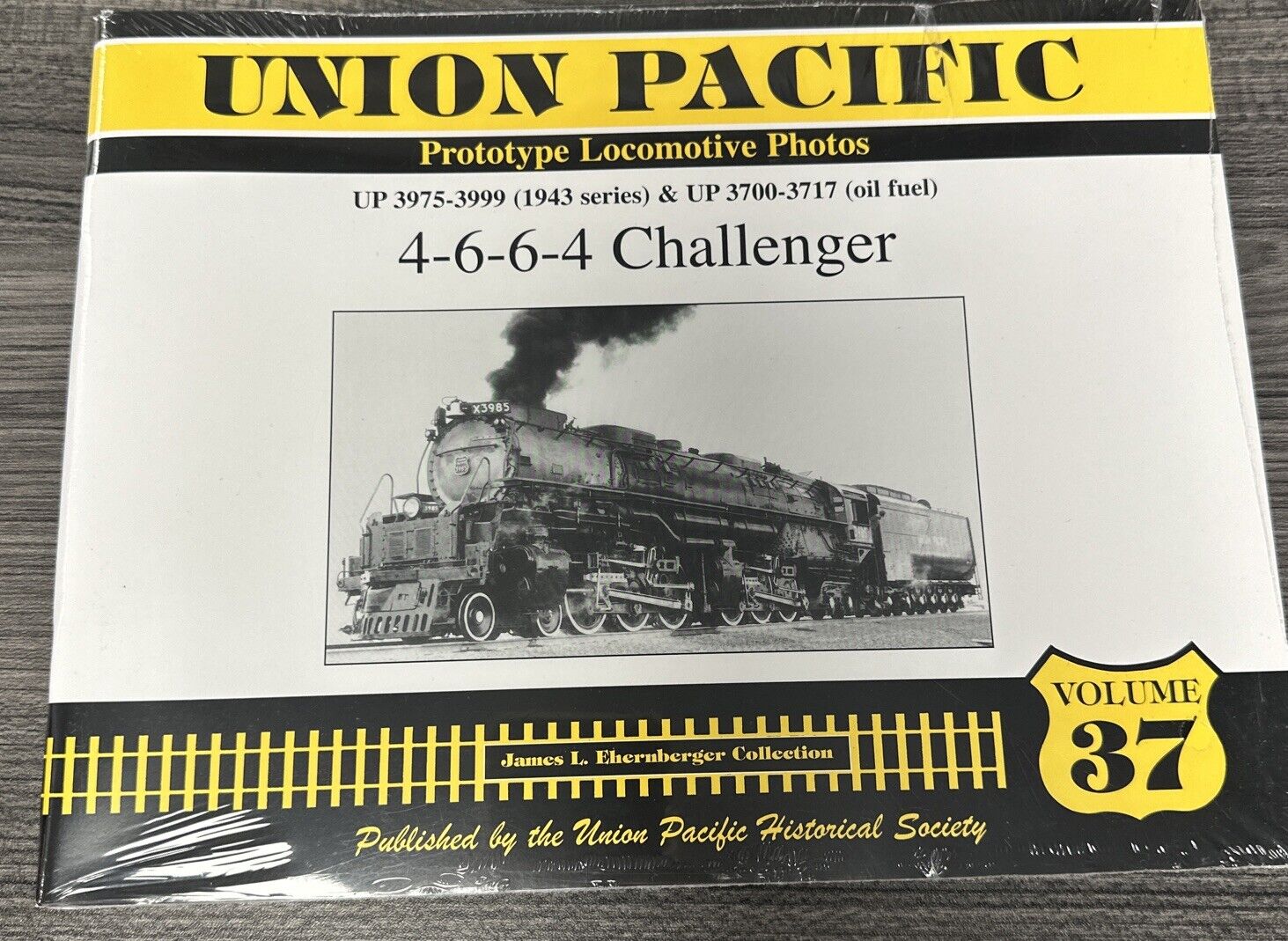 Union Pacific Prototype Locomotive Photos  4-6-6-4 Challenger Vol 37 Sealed New