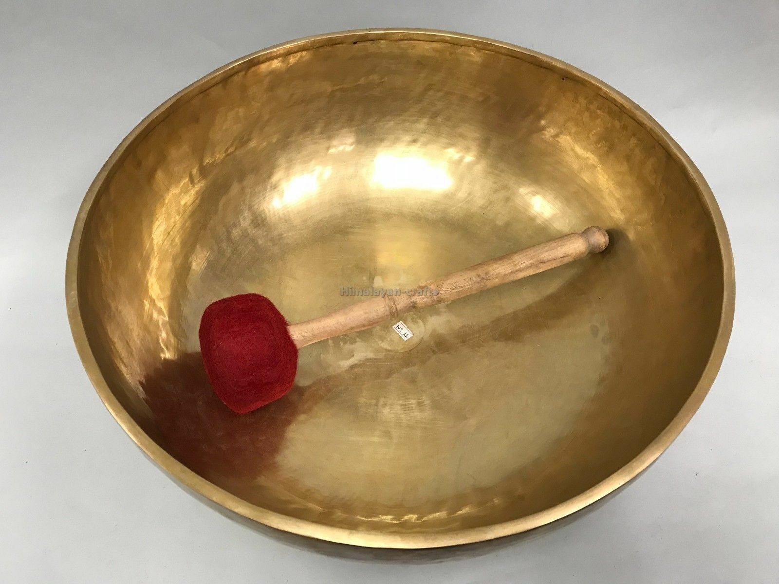 Extra Large Standing Singing Bowl- Big Tibetan Sound Therapy Bowls- Vibration 