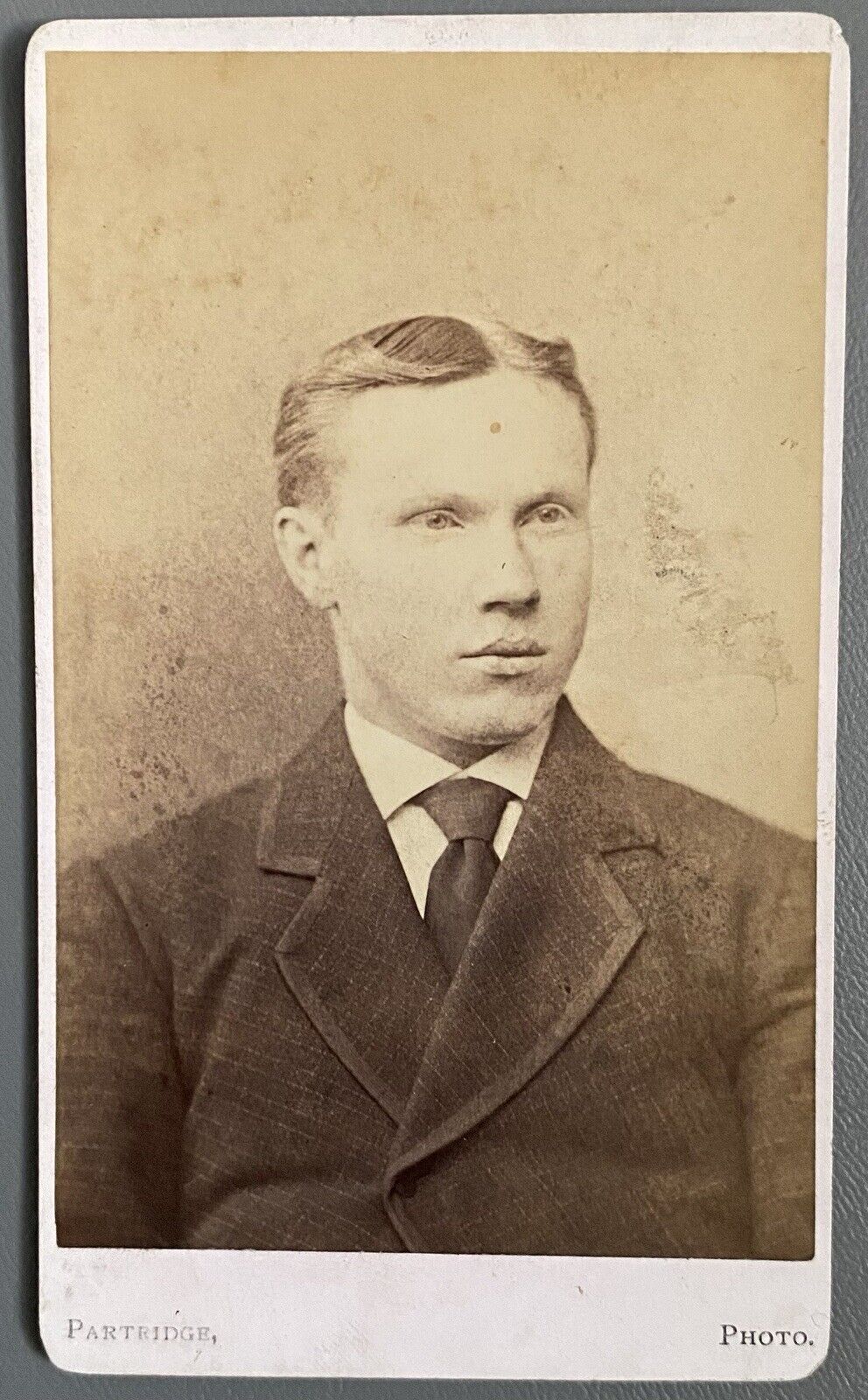 1882 Harvard University Football Captain Edward Twiselton Cabot Cdv 1881 Crew