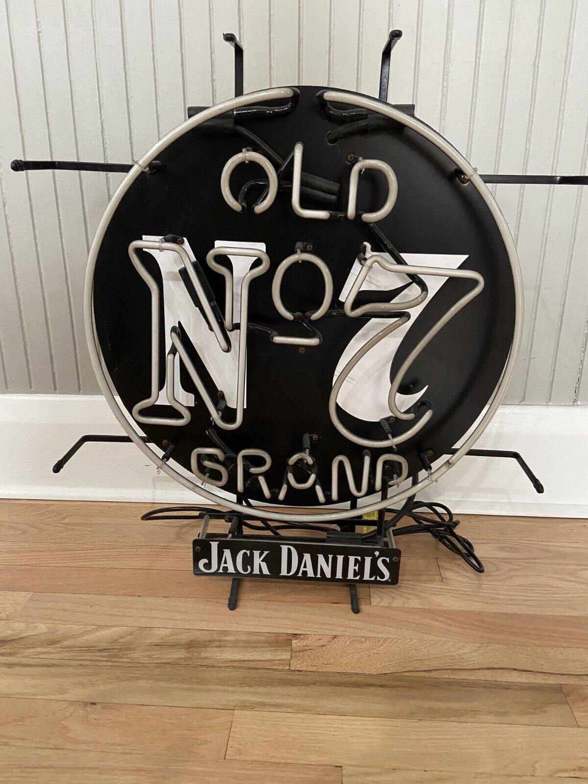 Jack Daniels Old No. 7 Brand Neon Sign - Lives Here - 24