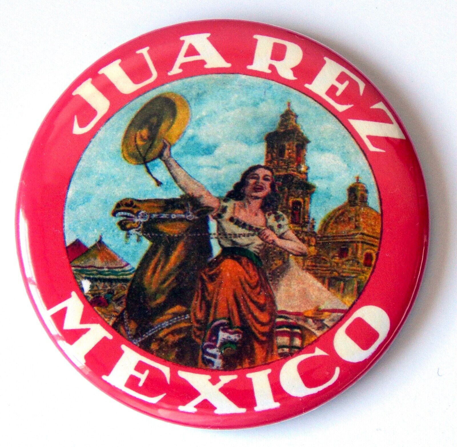 Juarez Mexico FRIDGE MAGNET (2.25 inches) travel souvenir