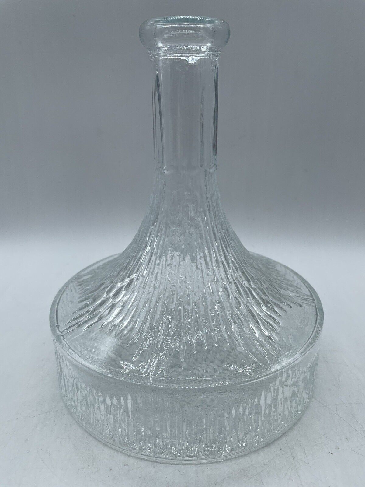 Vintage Oberglass Austria Crystal Glass Decanter Without Stopper-Unused