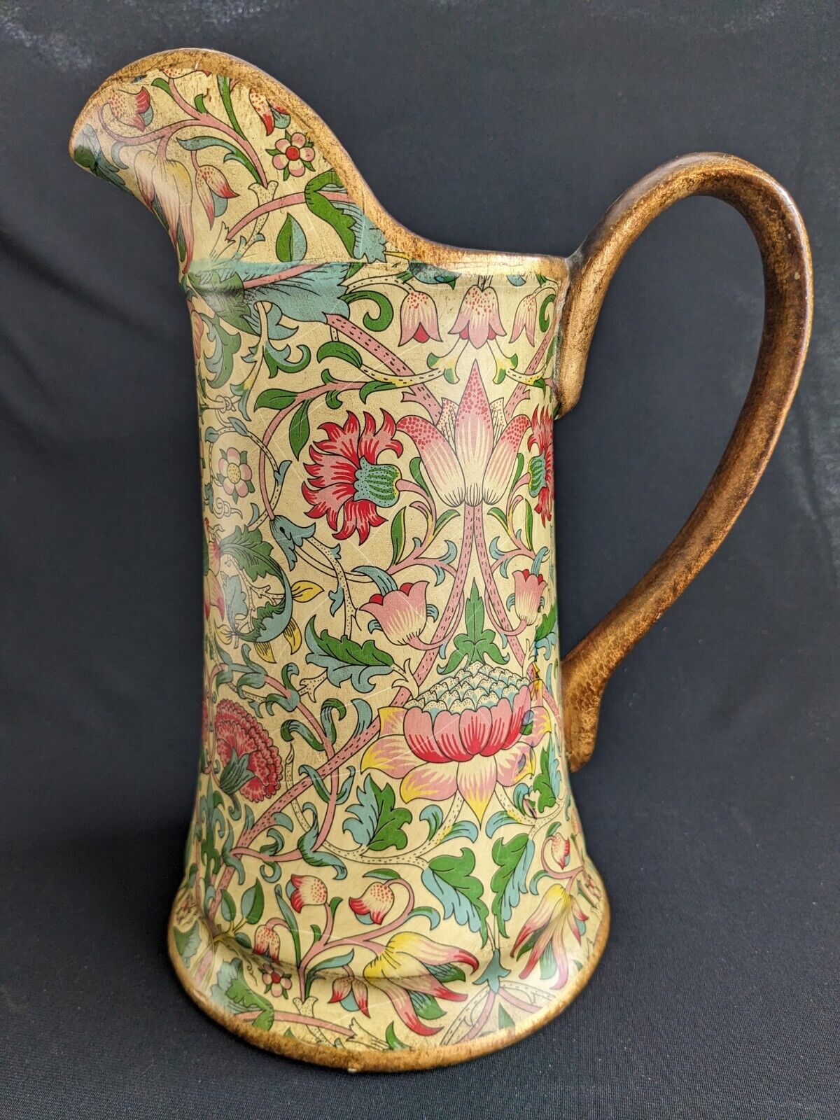 Beautiful Floral French Country Pitcher/Vase