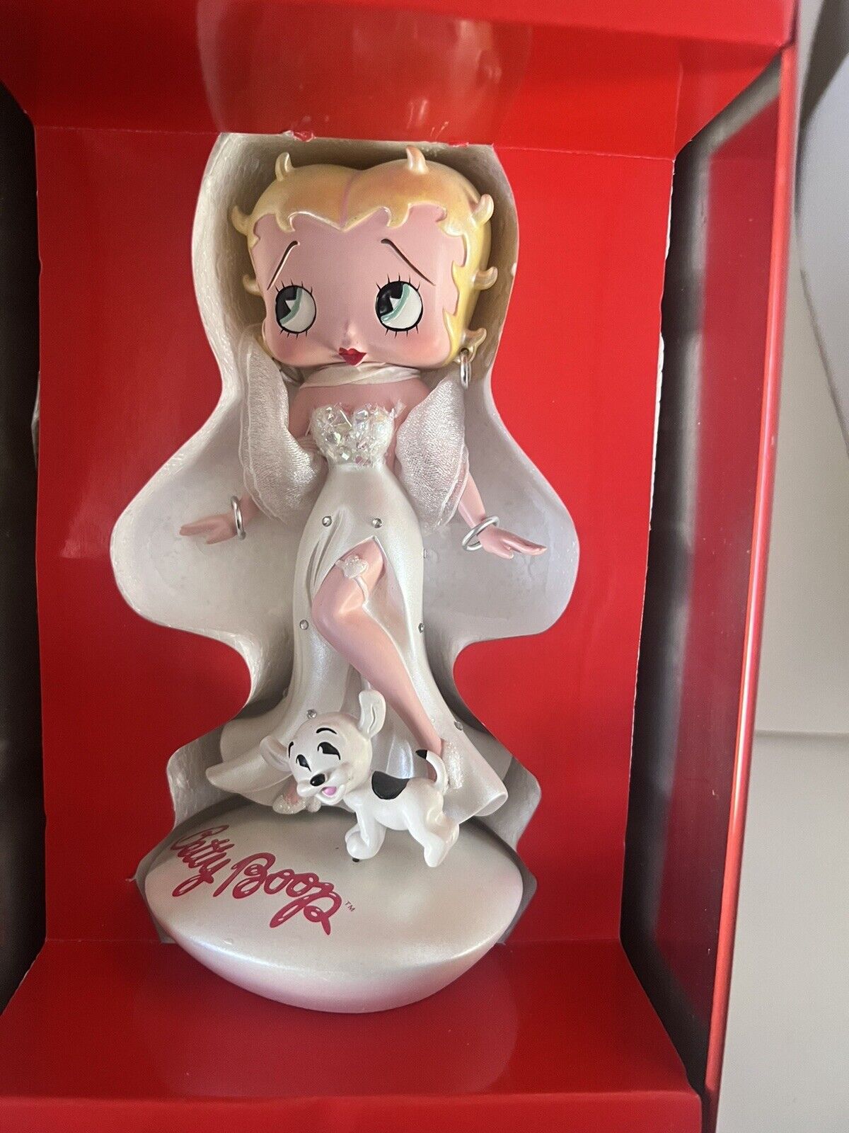 Betty Bedazzled Vandor 2005 Platinum Betty Boop Hand Numbered Limited Edition