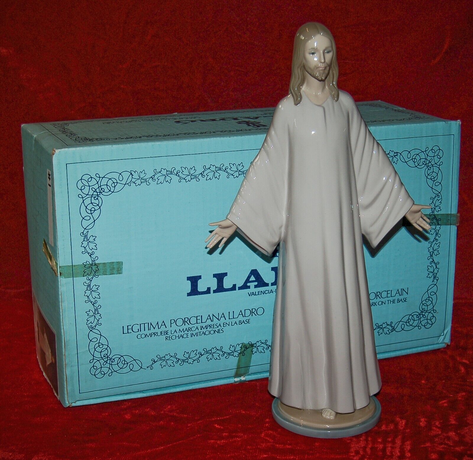 LLADRO Porcelain JESUS #5167 In Original Box 1980's Made in Spain