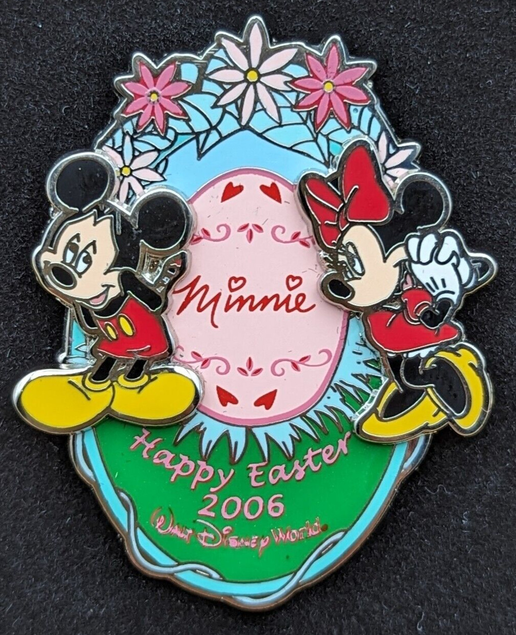 Disney Happy Easter 2006 Mickey & Minnie Mouse Pin PP 45750 LE 3500