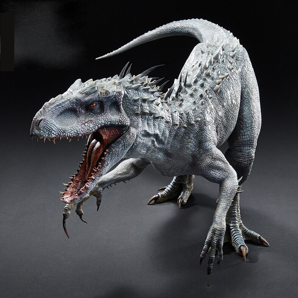 W-DRAGON Indominus Rex Tyrannosaurus Rex Dinosaur Statue Model Display