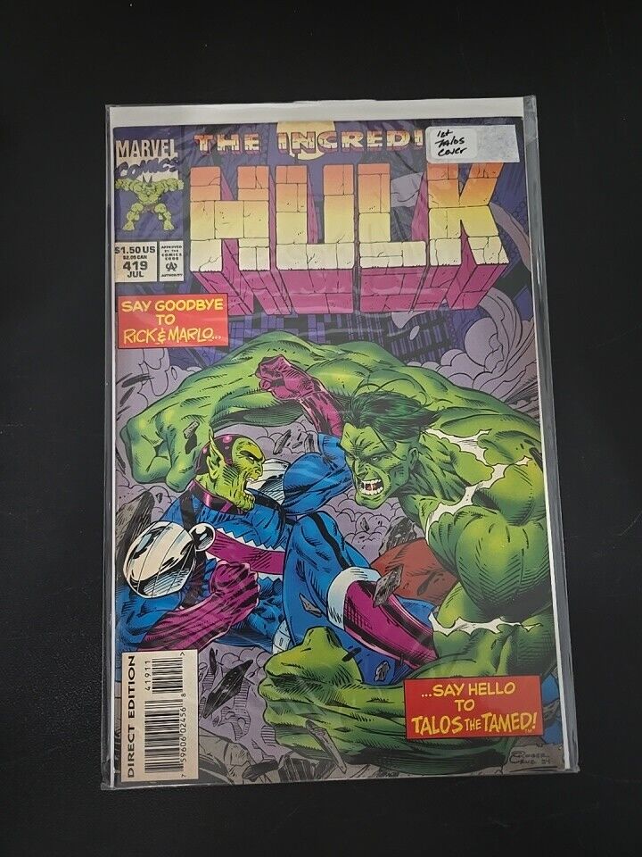 The Incredible Hulk 6 Book Lot