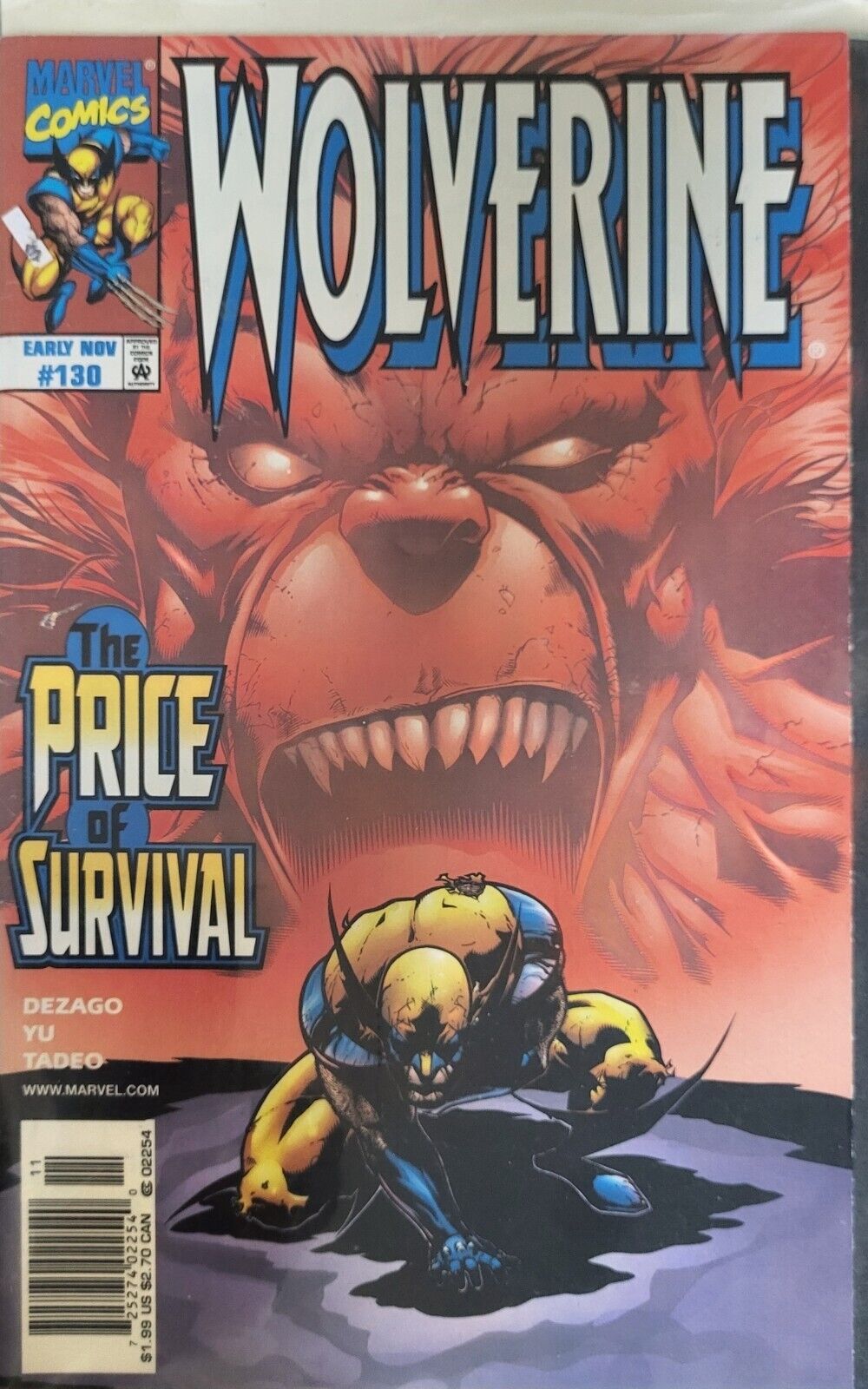 Wolverine (1988) #130 NM Condition Highly Saught After