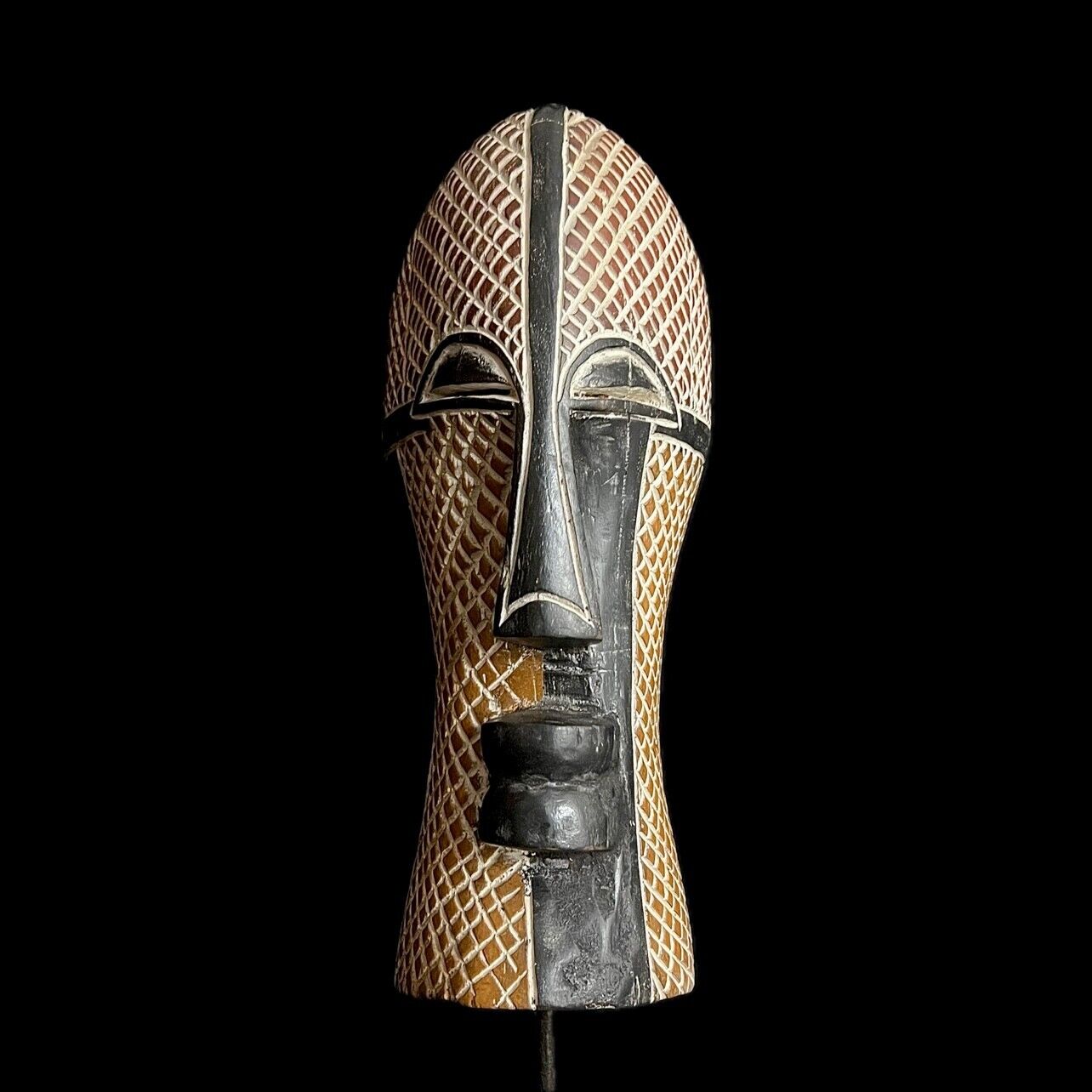 African wood mask antiques vintage tribal one piece Home Décor Songye Mask-G1668