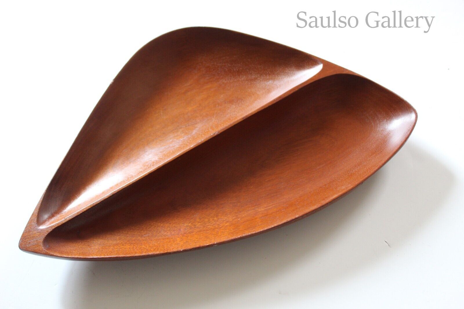 Beautiful large 50s 60s Mid Century Teak bowl from prominent estate collection