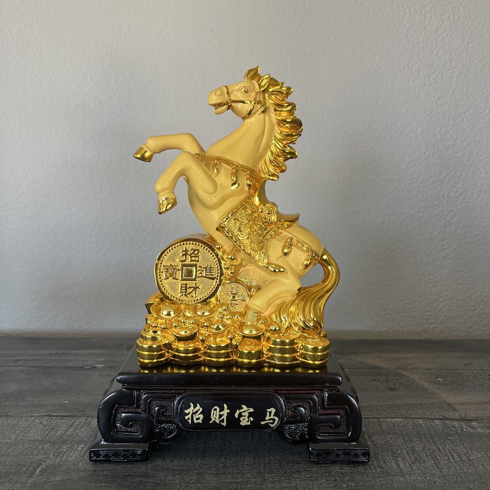 Feng Shui Resin horse statue