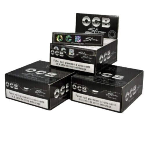 OCB Slim King Size Premium Rolling Papers Pack of 1 Full Box Fast Shipping
