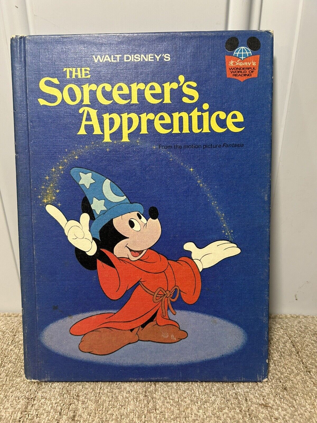 VINTAGE - Disney's The Sorcerer's Apprentice Mickey Mouse 1973 Book