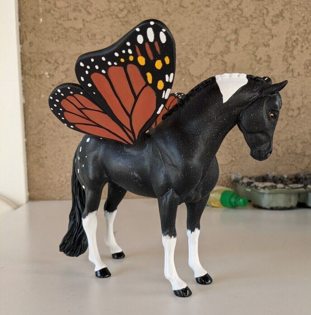  Custom Breyer Bouncer Monarch Butterfly, Traditional Horse