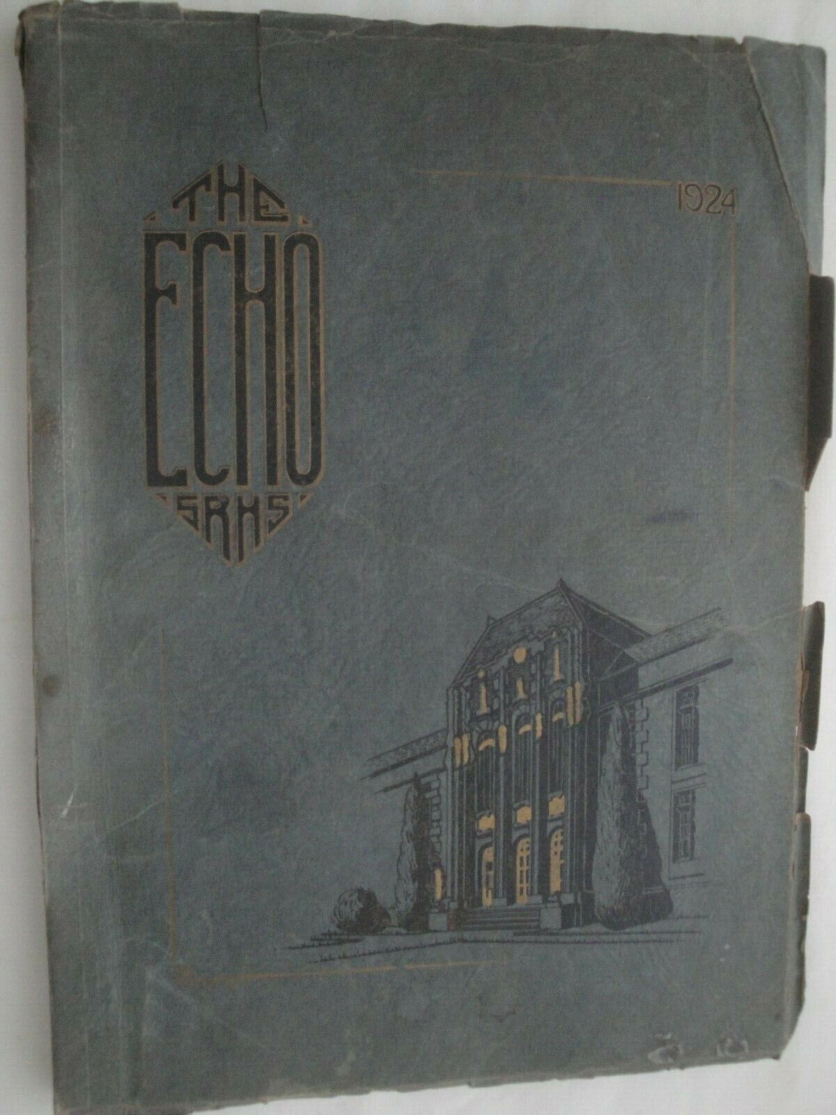 The Echo Santa Rosa High School California Class of 1924 Yearbook Annual