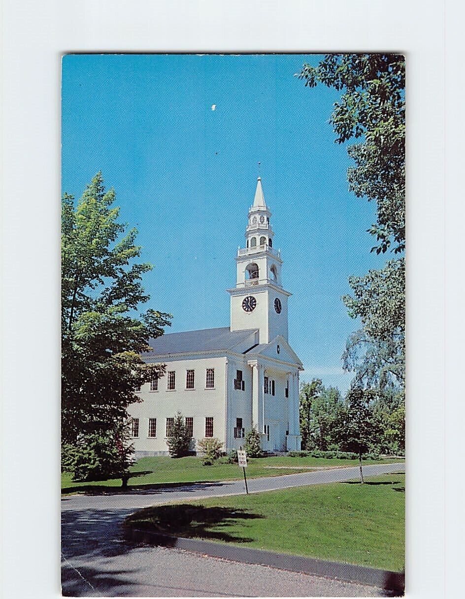 Postcard First Church of Templeton, Massachusetts