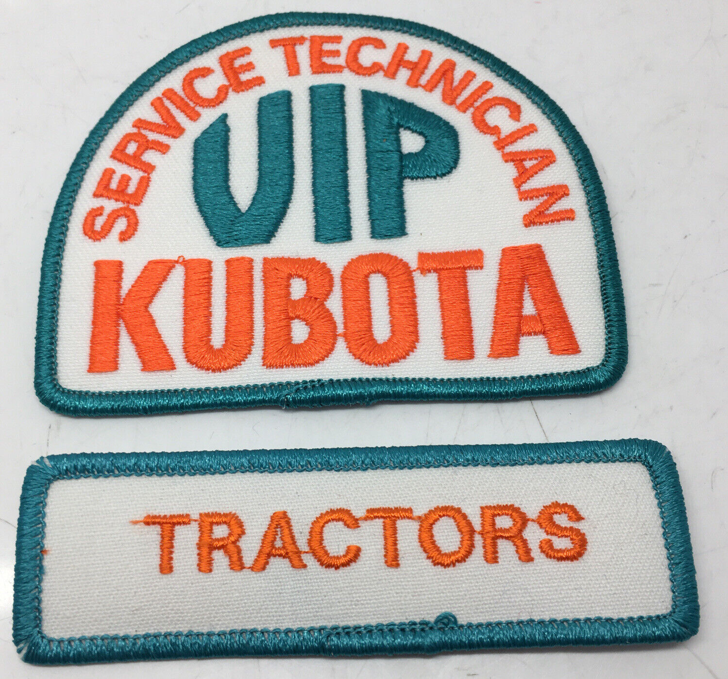 vintage NOS kubota vip service technician tractor patch 4x4
