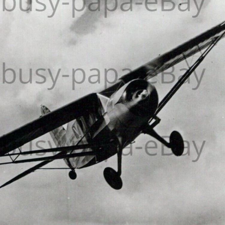 1940s RPPC Flying Fighter Jet In The Air Aircraft Airplane Real Photo Postcard