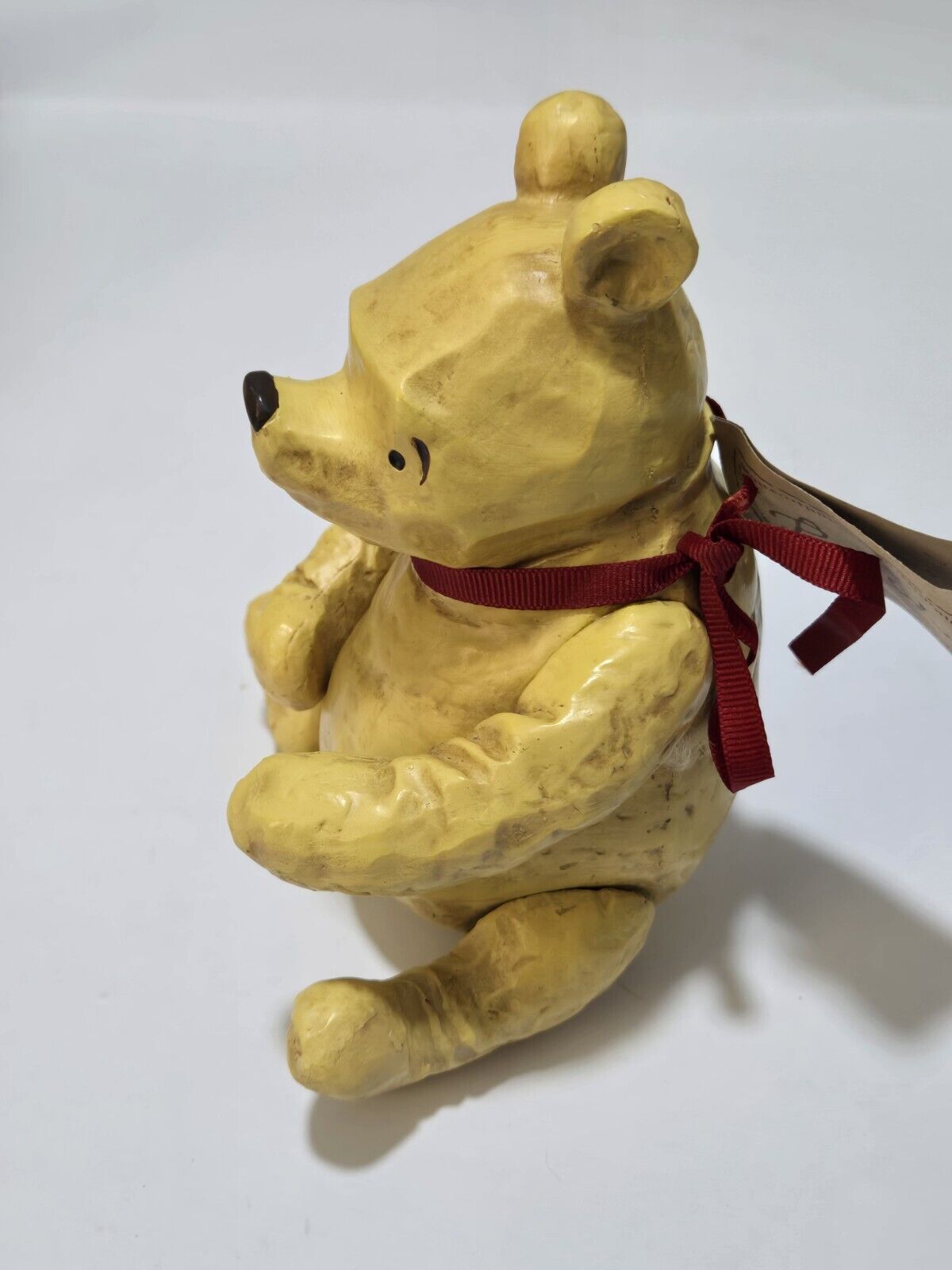 Vintage Winnie the Pooh Charpente Sitting Bear Jointed Disney Shelf Sitter