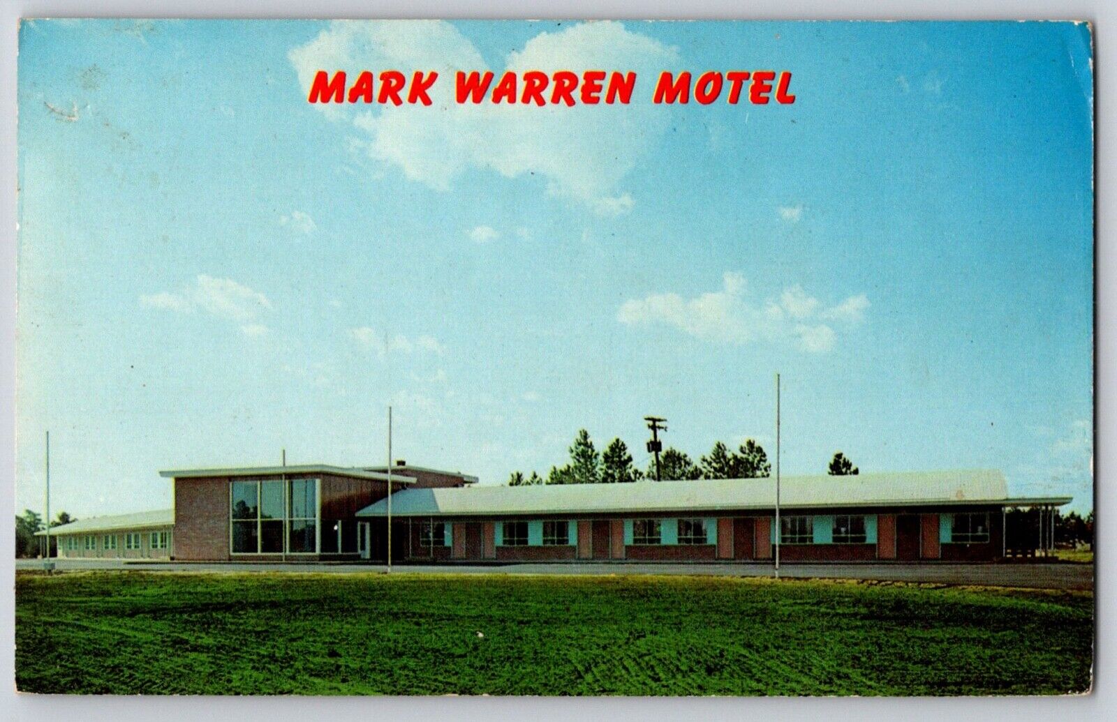 Postcard Richmond Virginia Mark Warren Hotel 