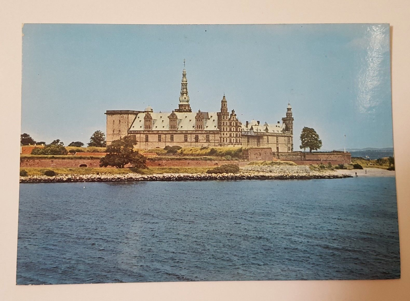 Denmark Kronborg Hamlet\'s Castle    Vintage Postcard