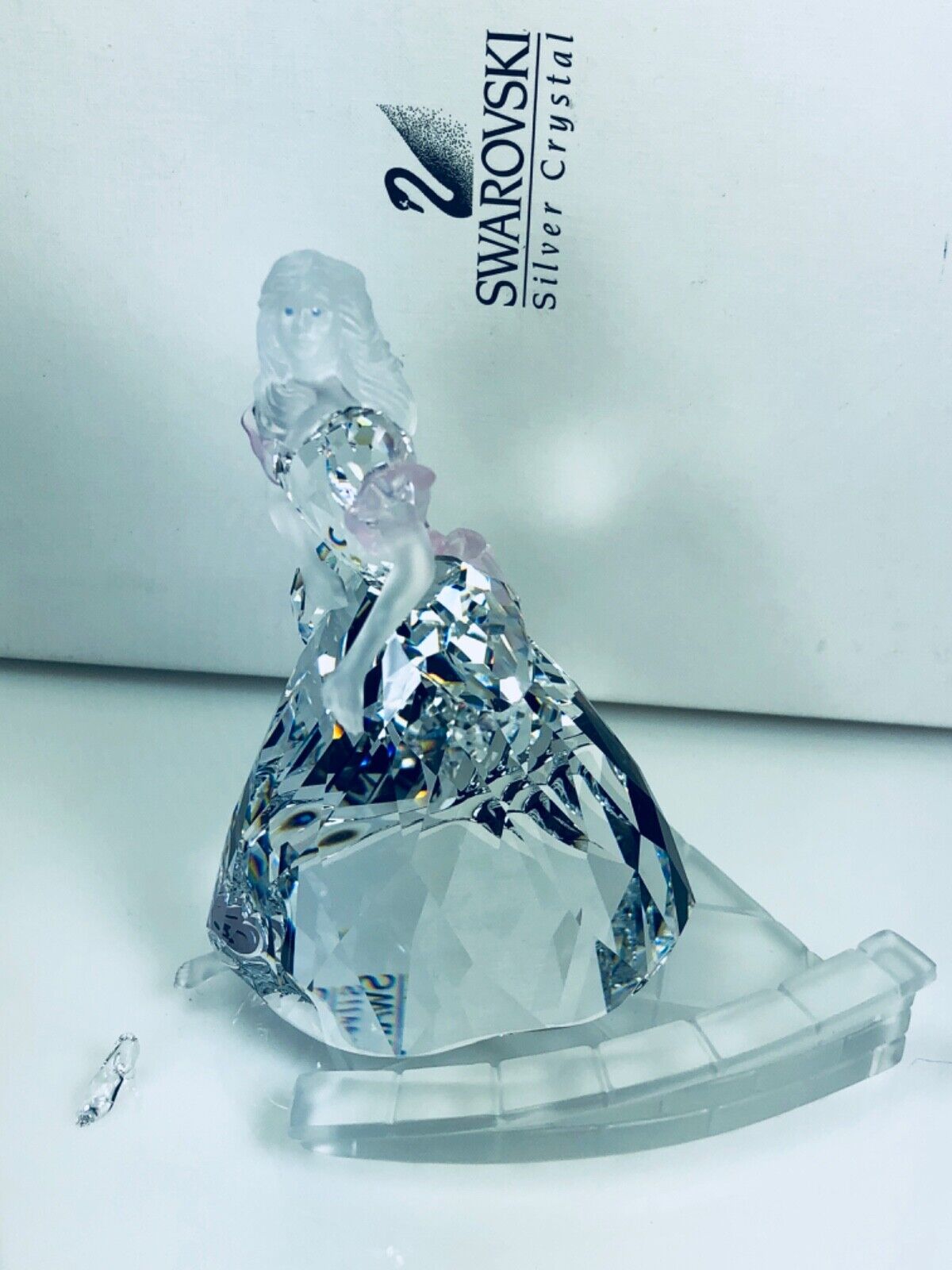 Swarovski Crystal Cinderella with Slipper Retired 2005 MIB #255108