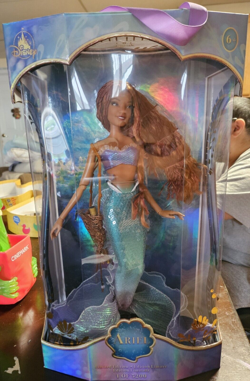 Disney Limited Edition Ariel Live Action Little Mermaid 17” Doll New ❤️ 