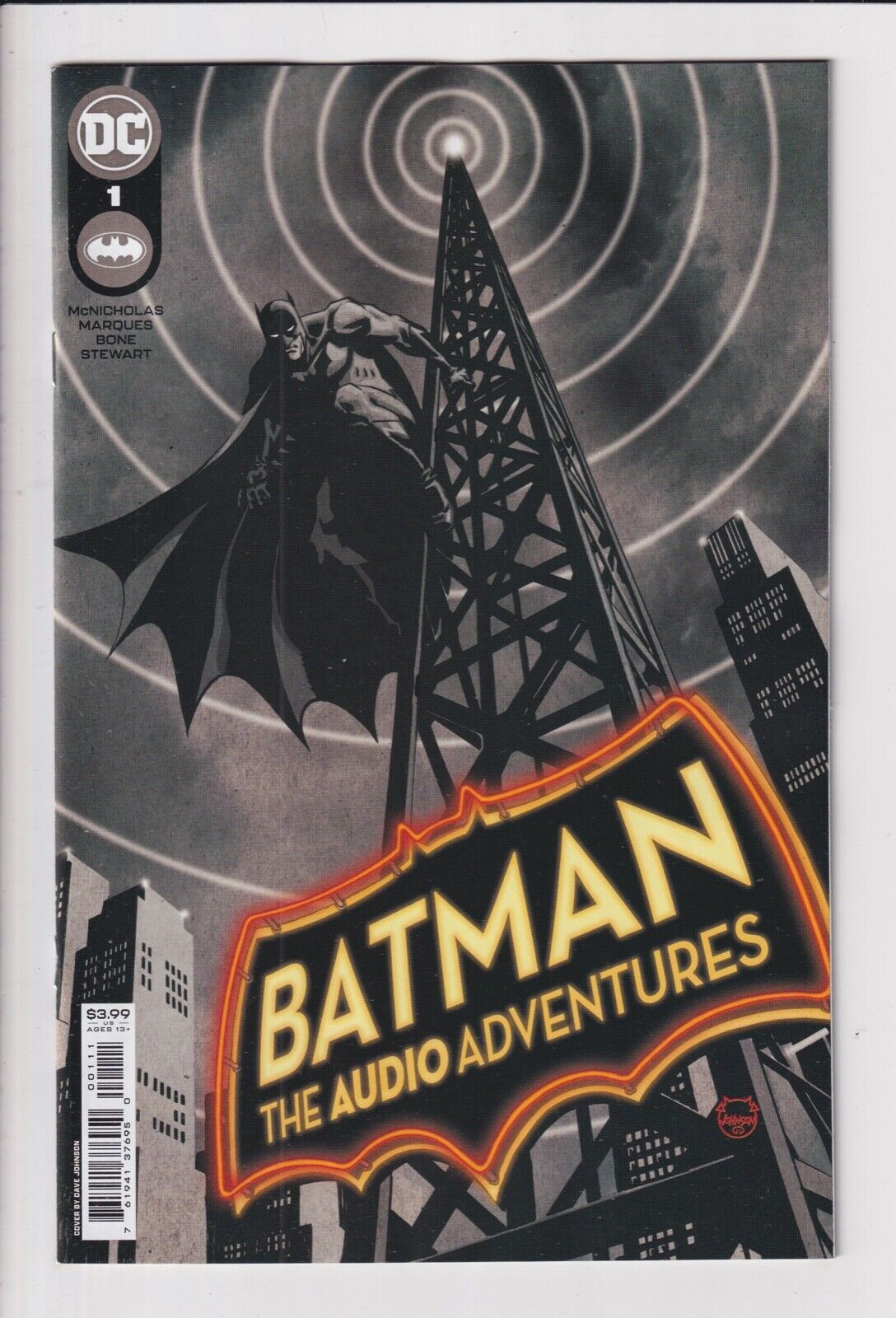 BATMAN: THE AUDIO ADVENTURES 1 2 3 4 5 6 or 7 NM comics sold SEPARATELY you PICK