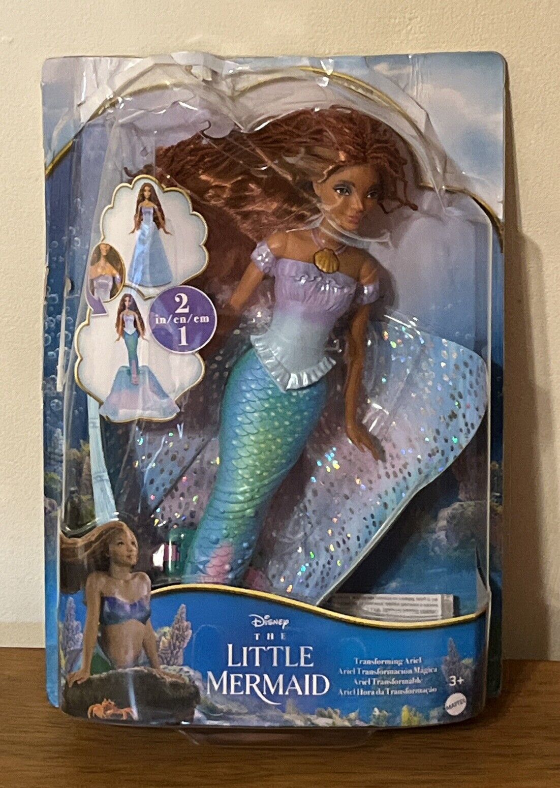 Disney The Little Mermaid Transforming Ariel New