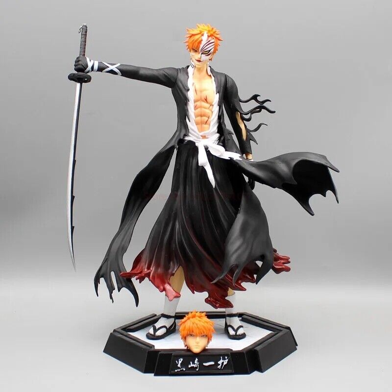 Bleach Thousand Year Blood War Anime Figure GK Kurosaki Ichigo Ban Kai Statue