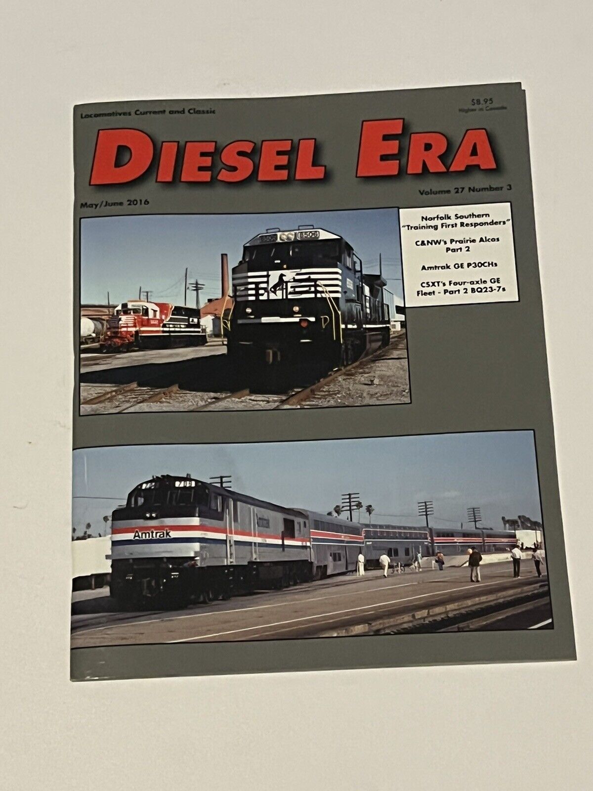 Diesel Era Magazine Volume 27 Number 3 May June 2016 - Locomotives