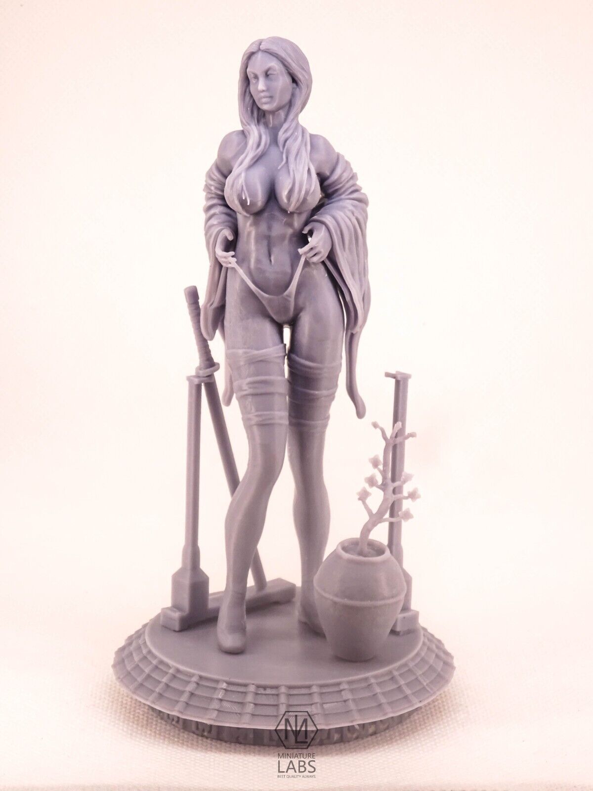 Psylocke Statue Figure +NSFW 3D Model 3D print