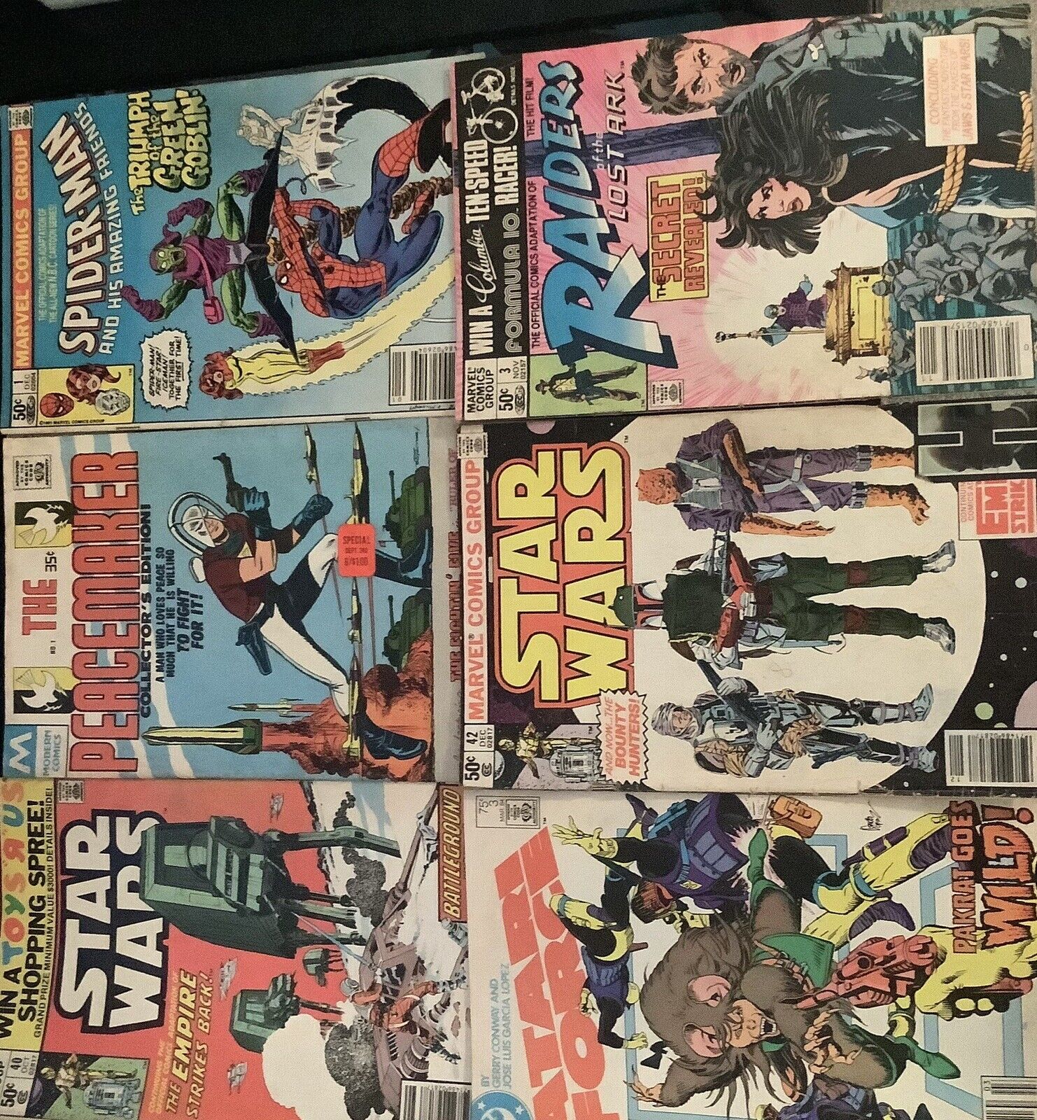 Group of Vintage Comics