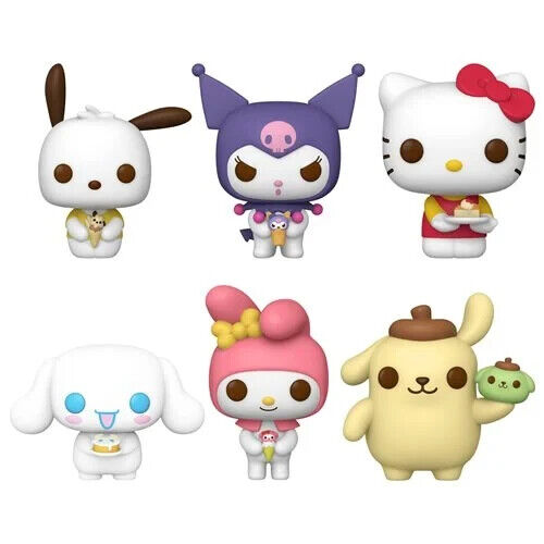 Funko Pop Hello Kitty and Friends 2024 Dessert Figures (SET of 6) NEW Pre-Order