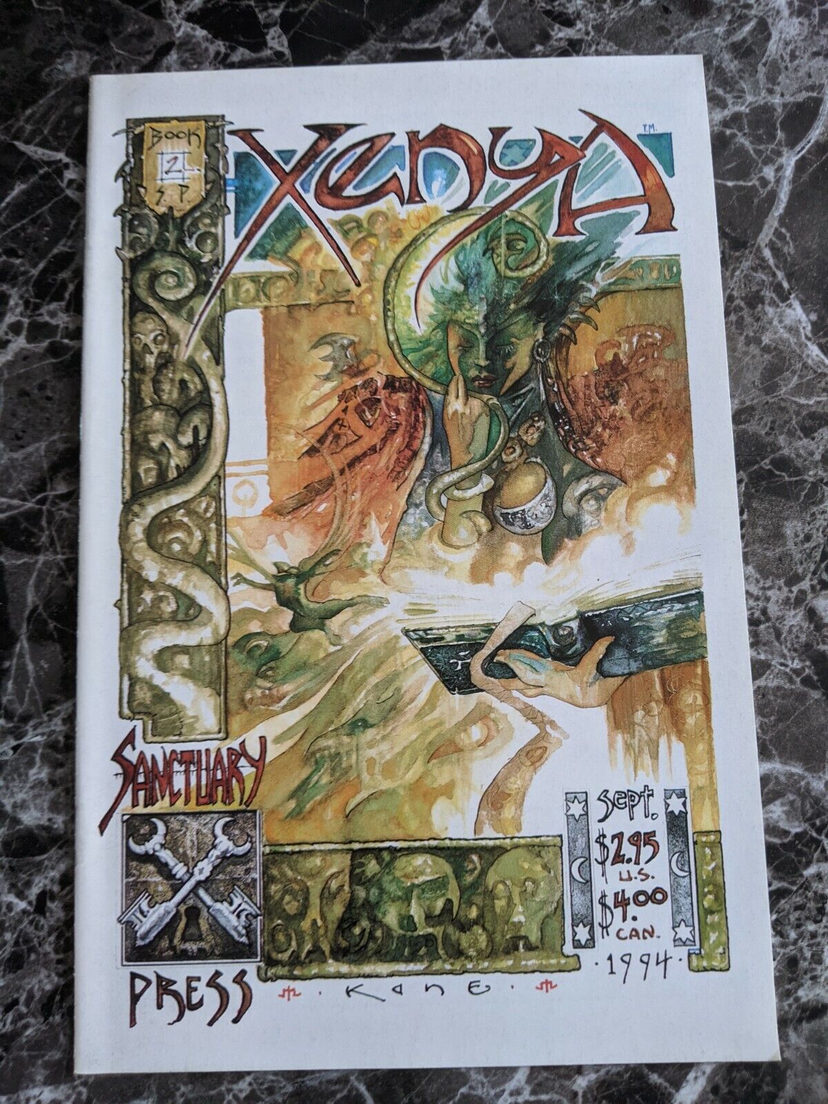 Xenya #2 1994 The Sanctuary Press Comics 
