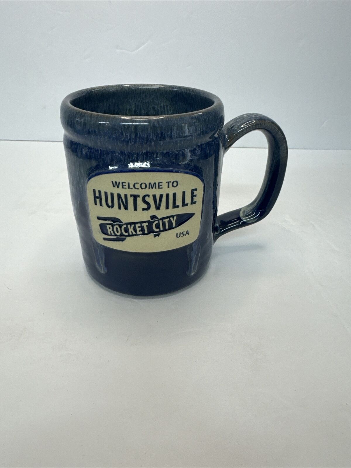 Deneen pottery Welcome to Huntsville rocket city USA mug
