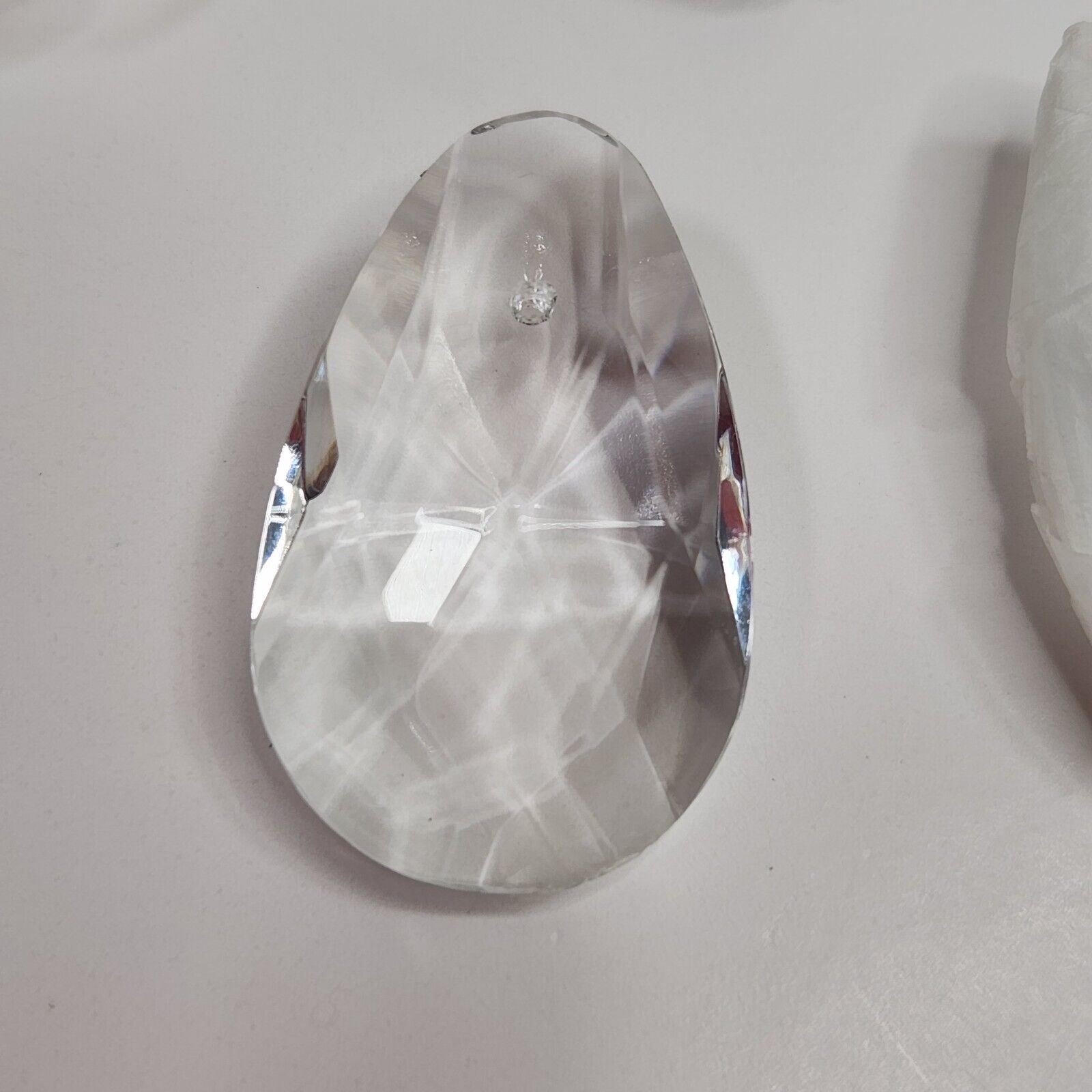 Vintage Chandelier Tear Drop Crystal Glass Prism 1.5\