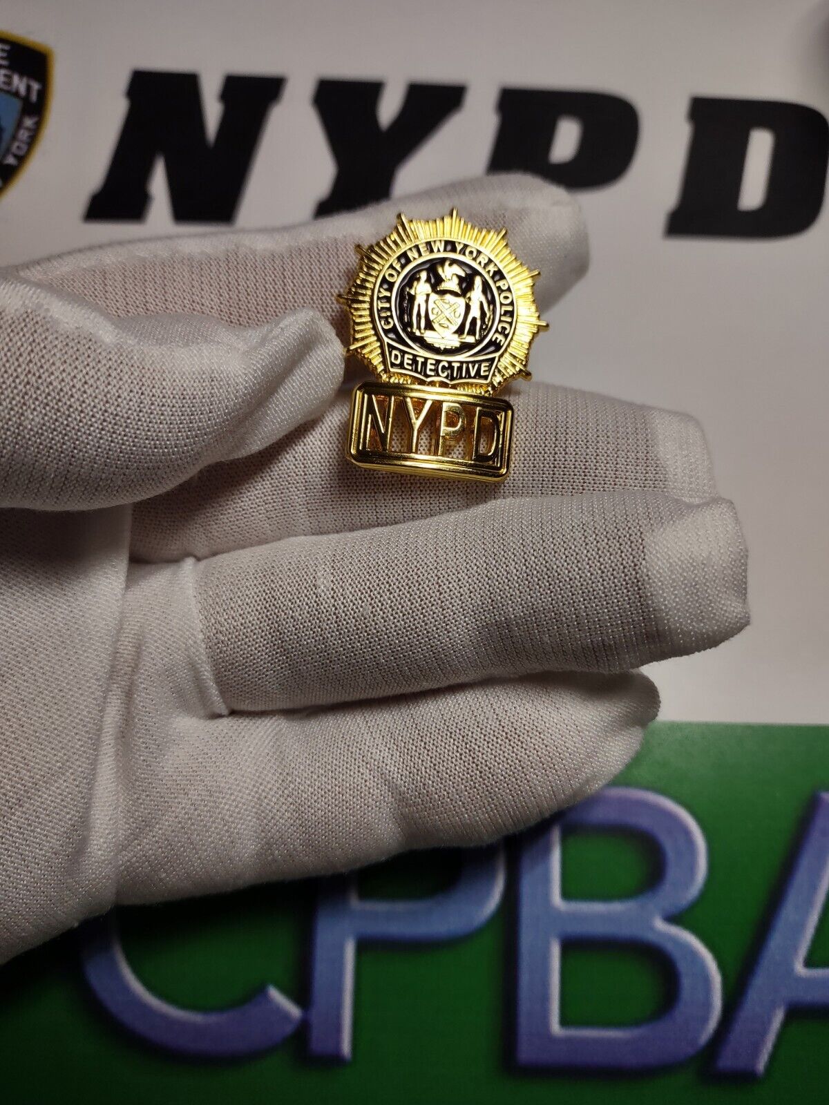 NYPD Detective Mini Shield