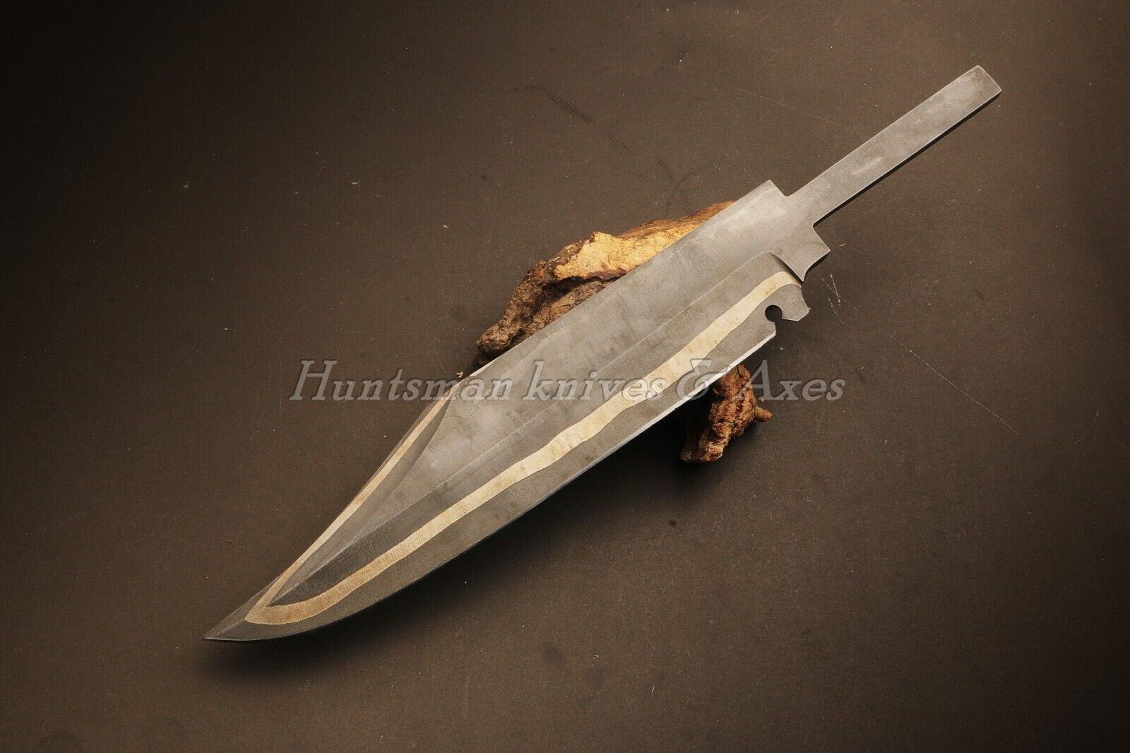 Custom Made Hand Forged Meteorite Sanmi Blank Blade with 6mm Spine