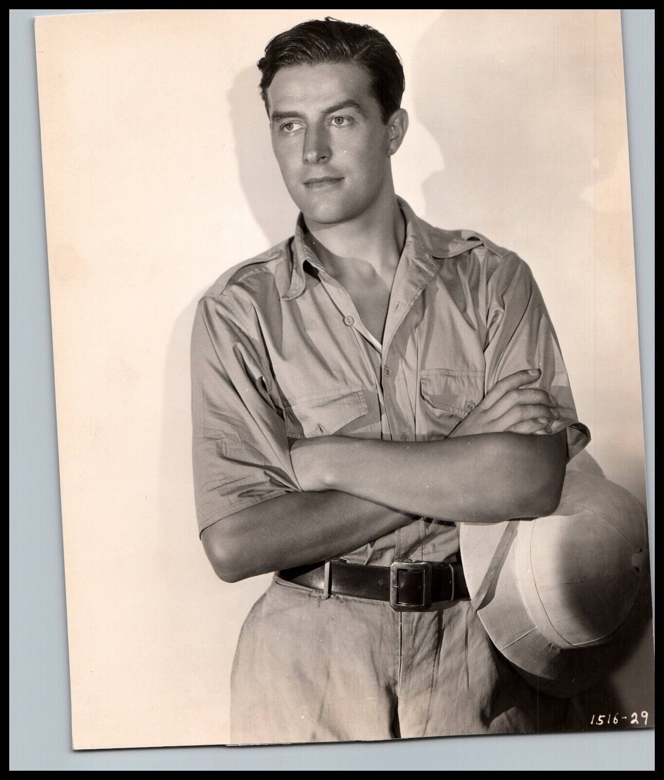 Ray Milland (1930s) ❤ Handsome Hollywood - Collectable Vintage Photo K 527