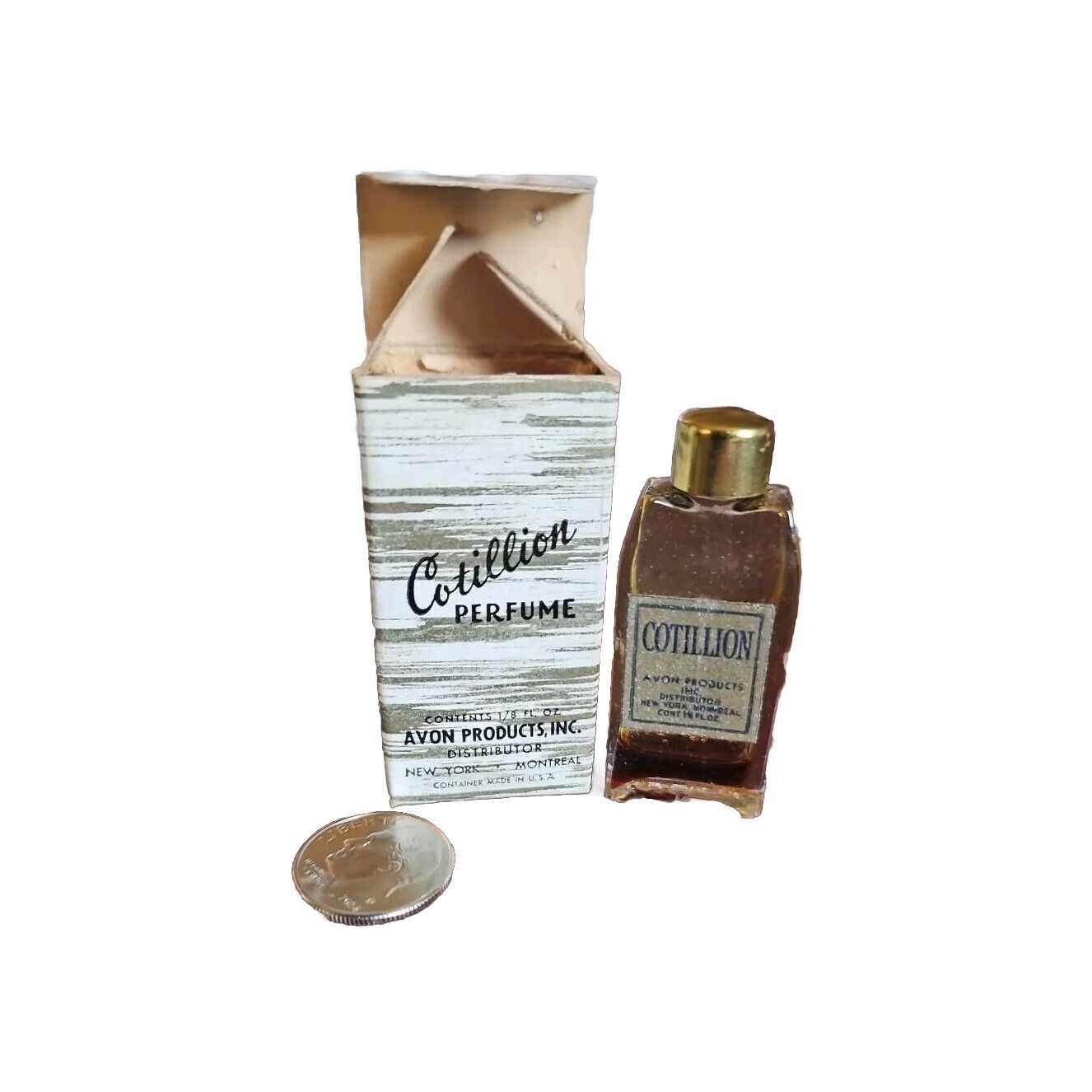 Vintage Avon Cotillion perfume bottle