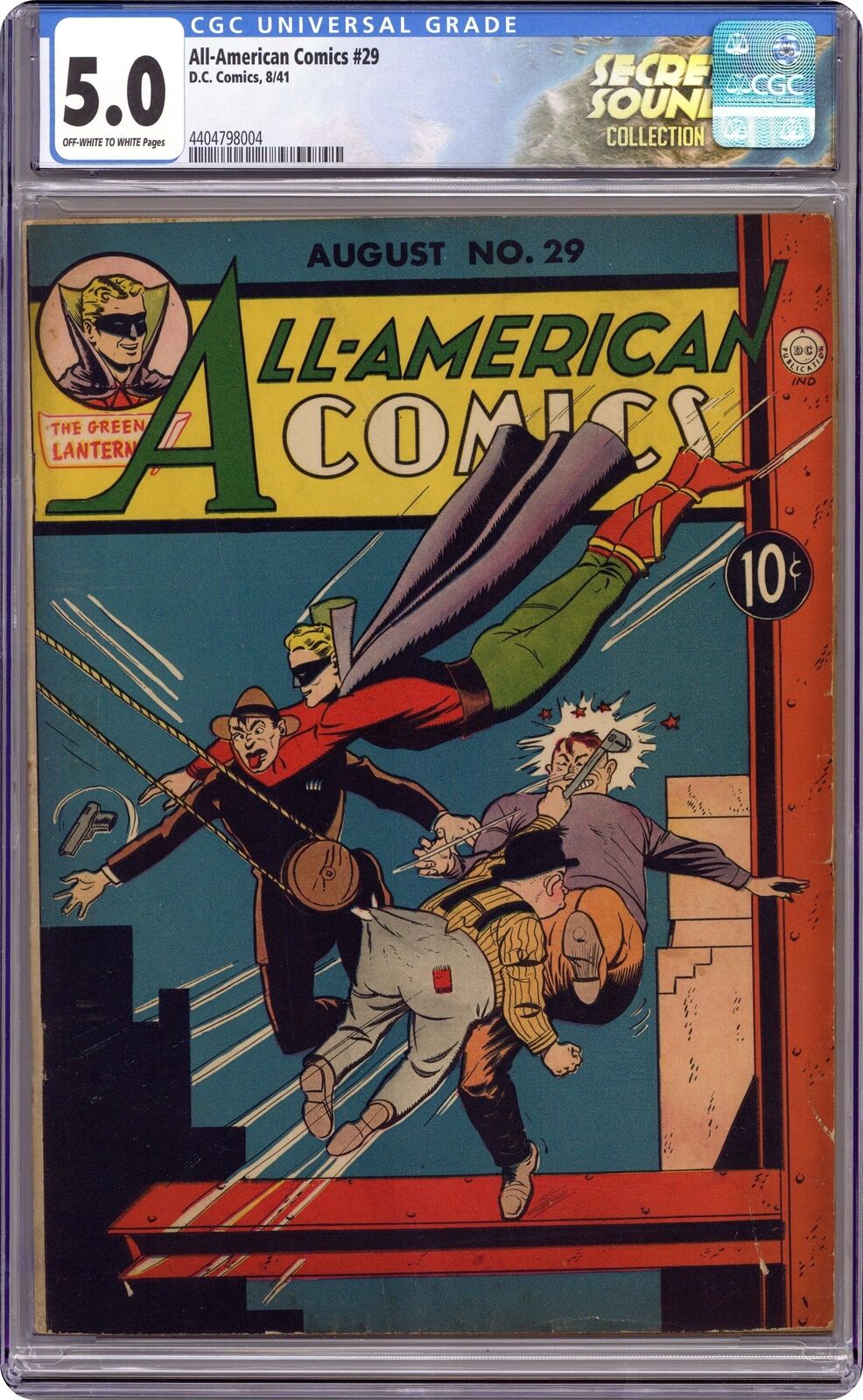 All-American Comics #29 CGC 5.0 1941 4404798004