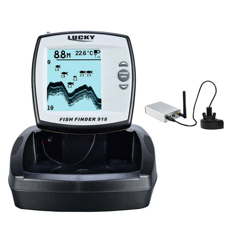 LUCKY FF918 Fish Detector Remote Controlled Bait Boat, 300m, Depth 100m