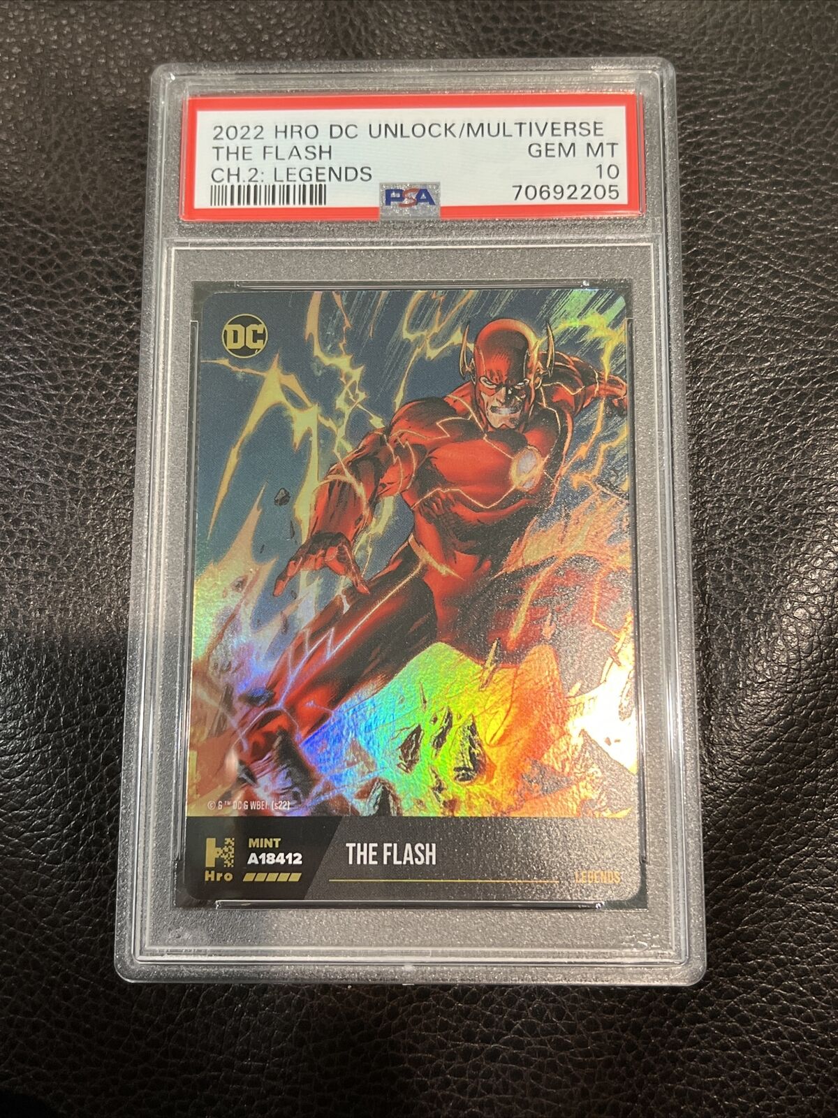 2022 DC Multiverse The Flash PSA 10 Physical Card Only Legends Chapter 2